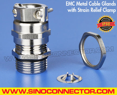 Китай Металлические (латунные) кабельные вводы ЭМС/EMC/EMI с разгрузки от натяжения поставщик
