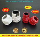 M12~M63 Non-metallic Cable Glands IP68 Polyamide Nylon Hermetic Gland Connectors with Anti-vibration System