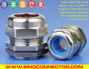 Waterproof IP68 Metric Cable Glands Hermetic Connectors Stainless Steel 304/316/316L with Silicone Rubber Seals